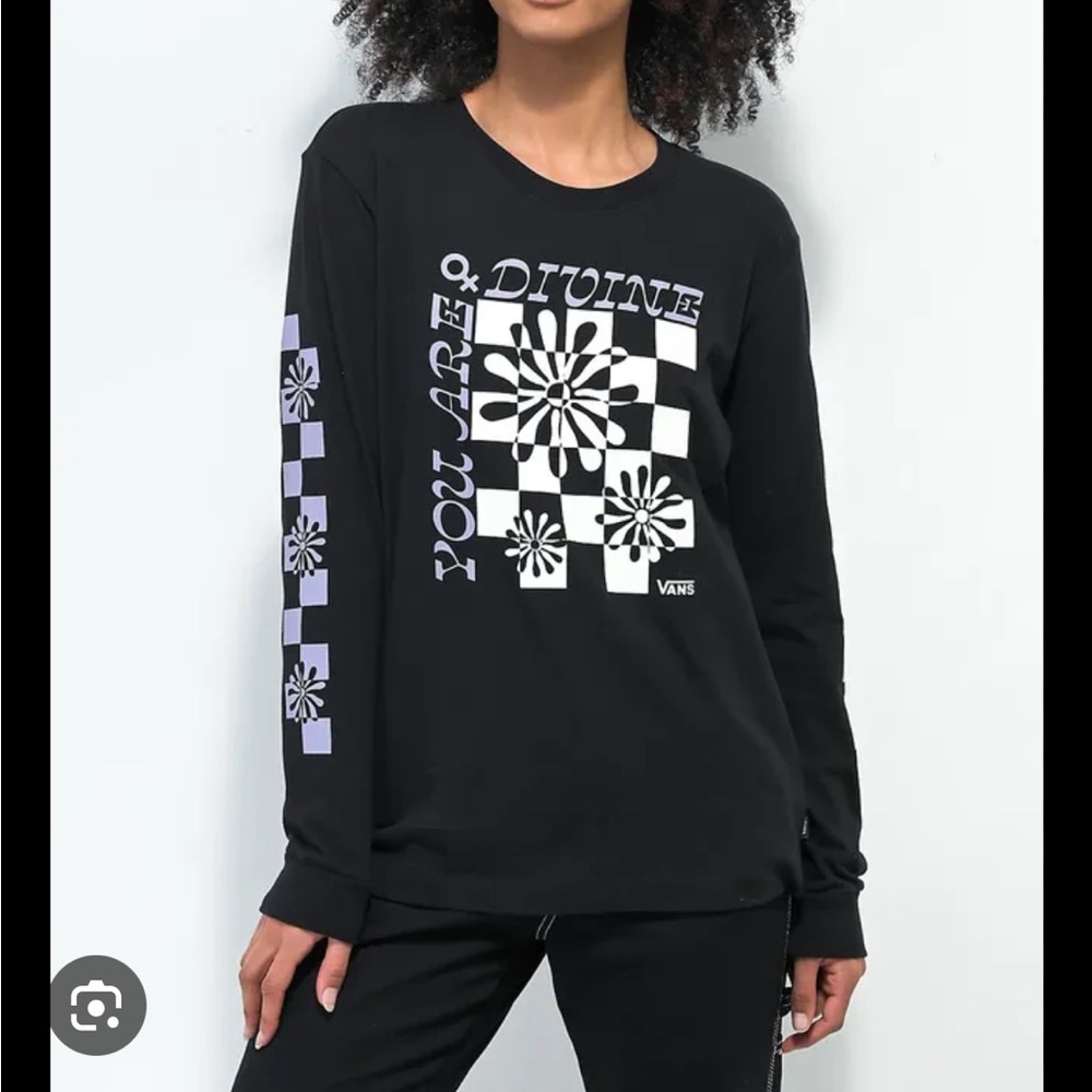 VANS long sleeve tee
